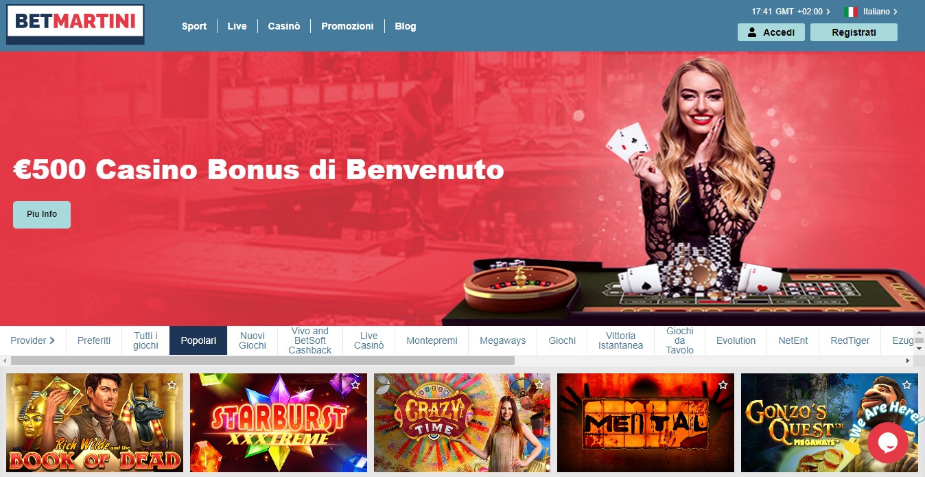 Betmartini Casino Italia